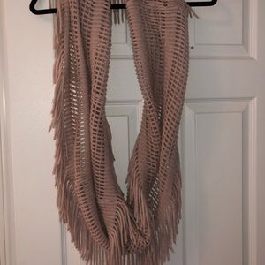 Nude pink scarf
